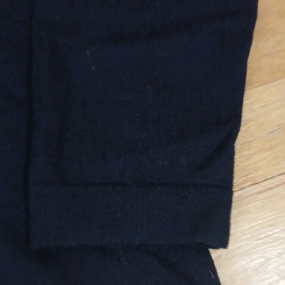 Banana Republic Men's Dark Blue Argyle Zip-Up Sweater L - Picture 4 of 6